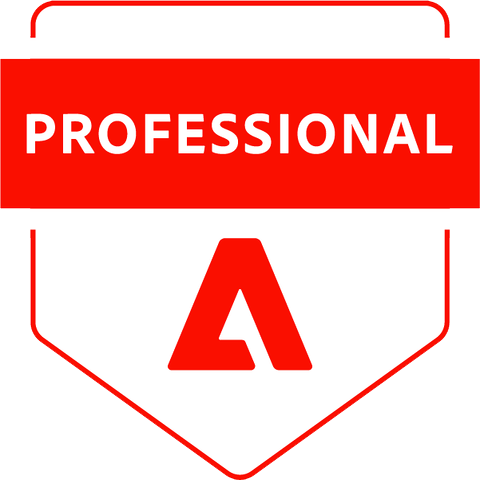 Adobe Certified Professional badge