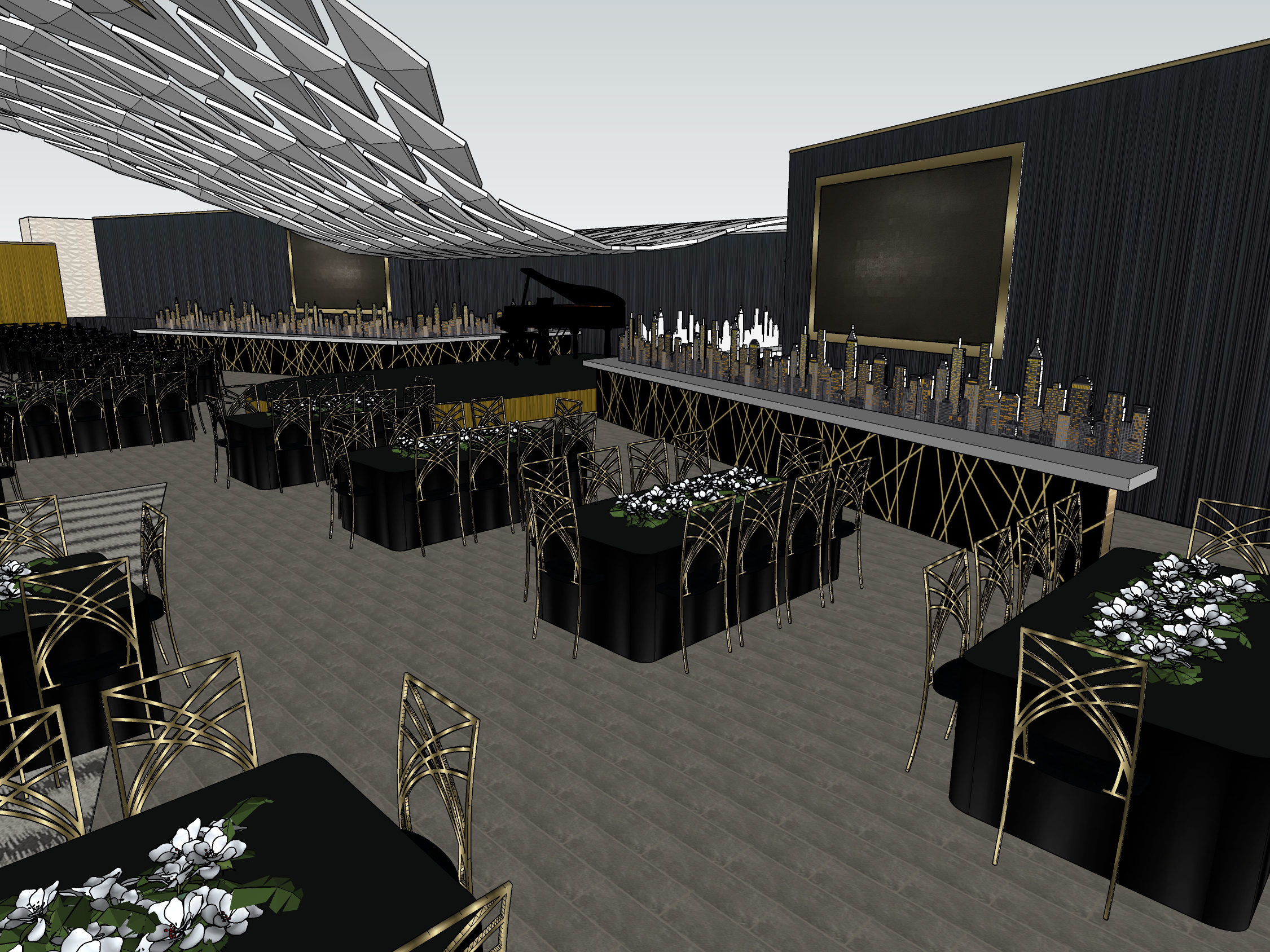 Bar lounge design