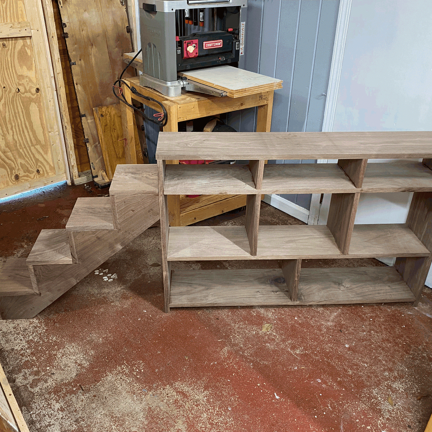 Unpolished wood