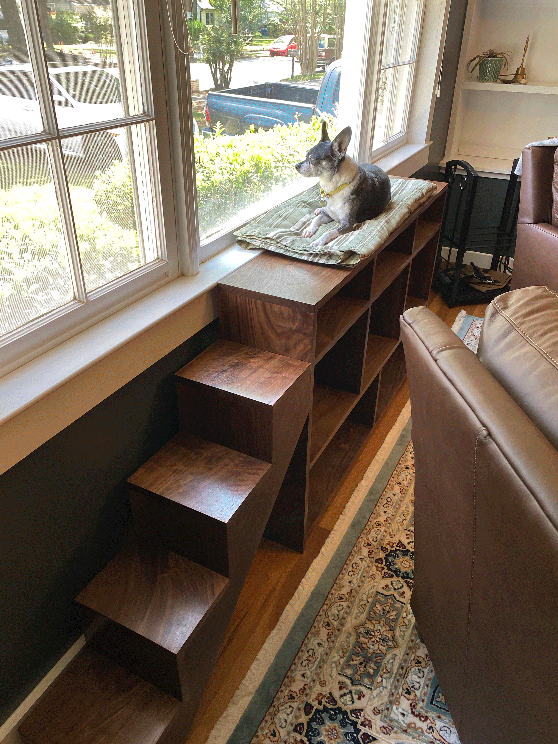 The finished perch
