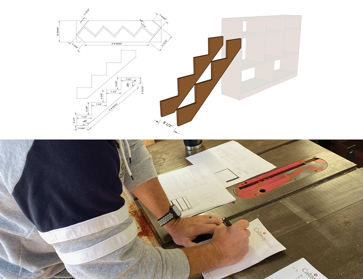 Calculating cuts
