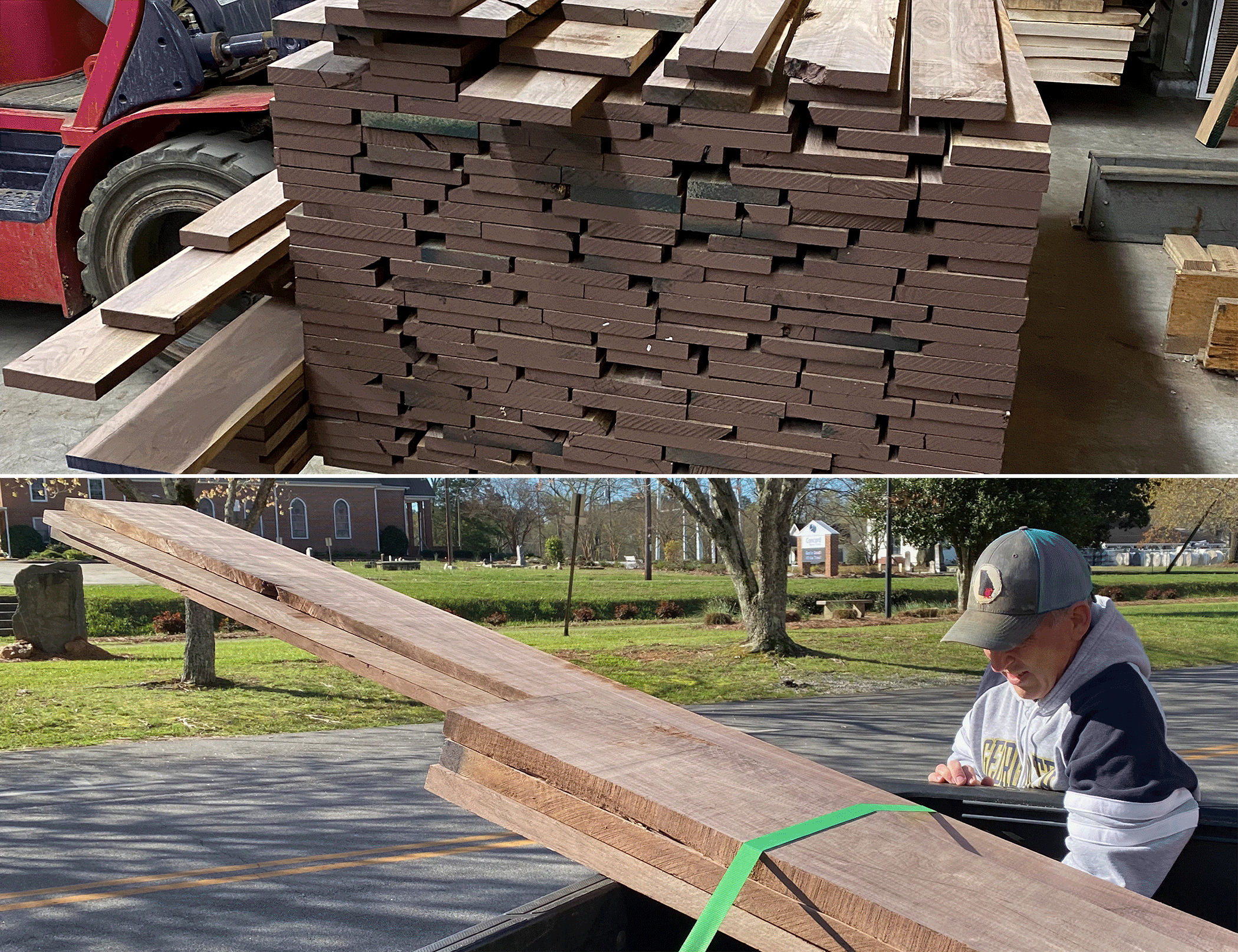 Wood widths
